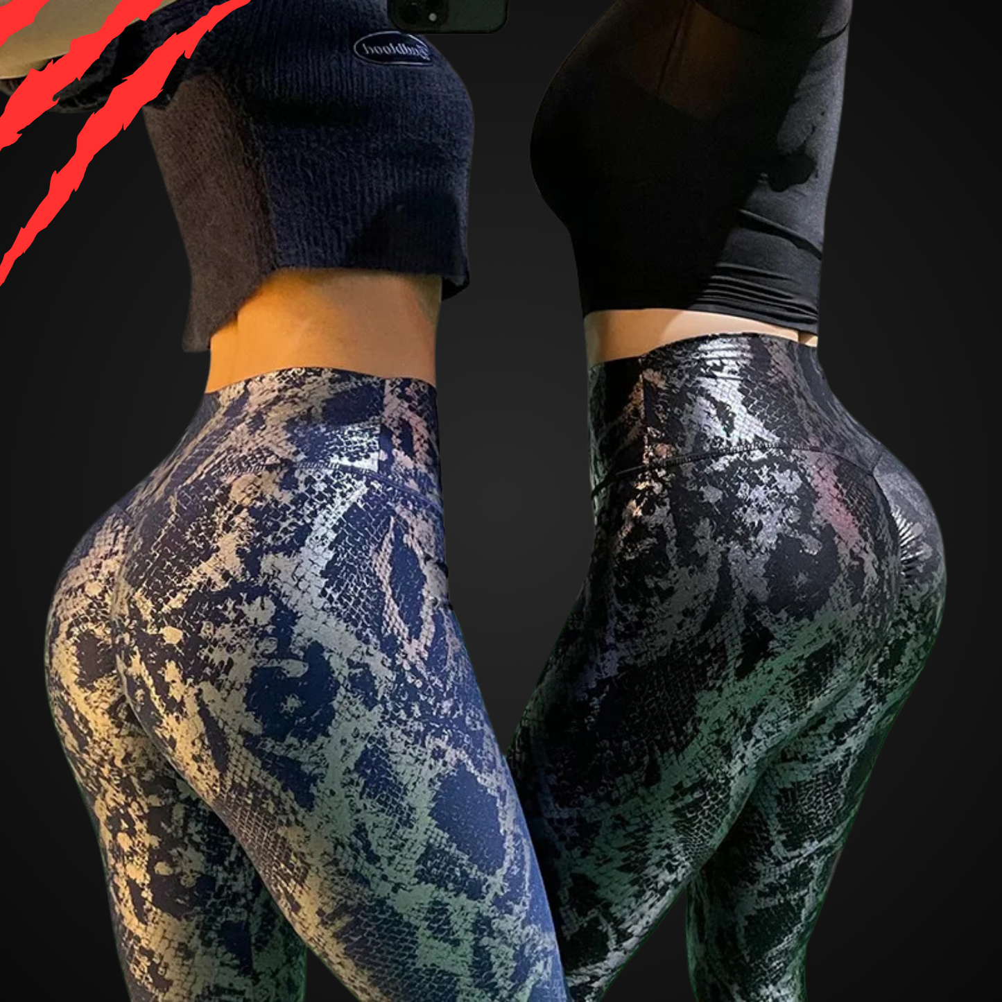 BurnRex Snake Strike Leggings