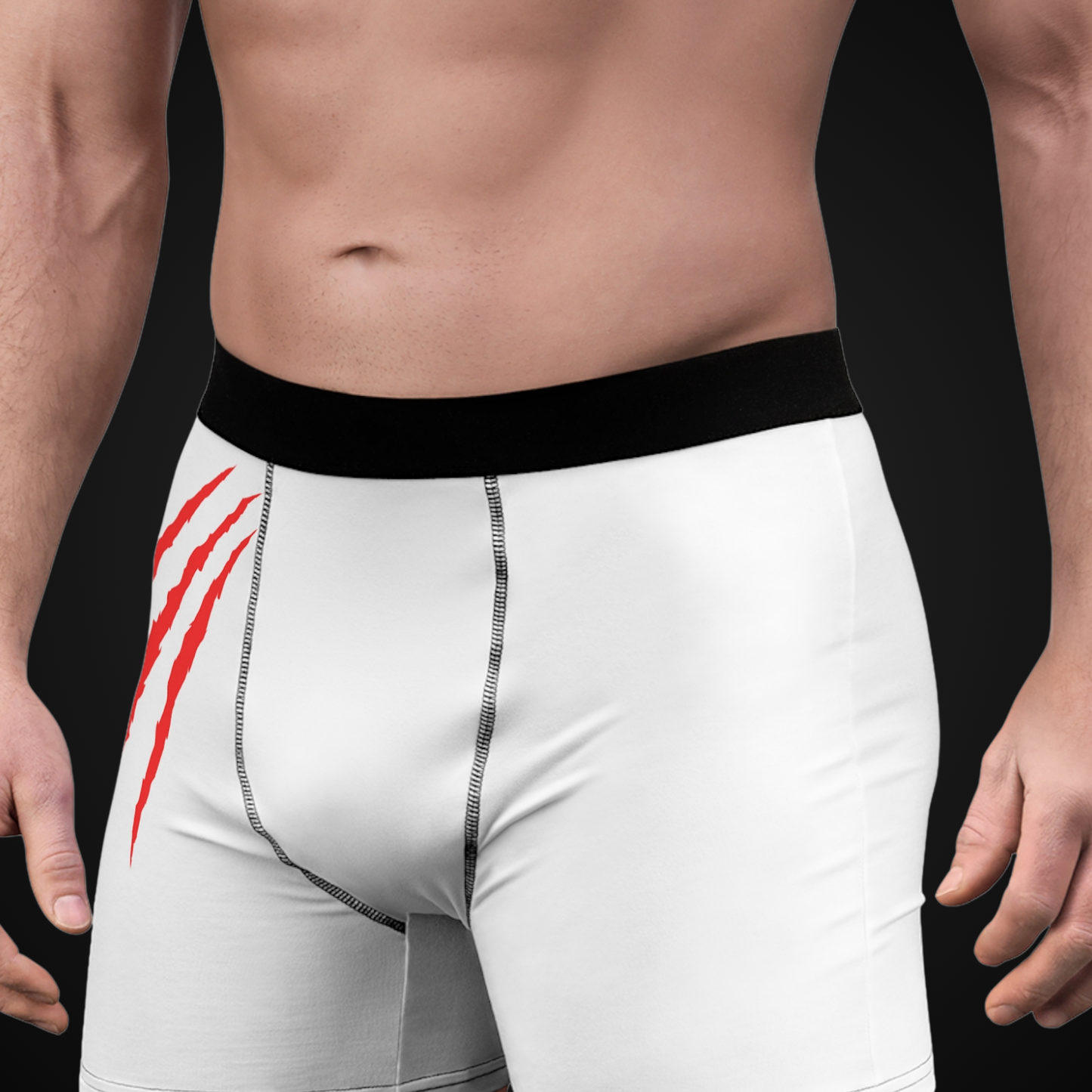 Slash Men's Boxer (White)
