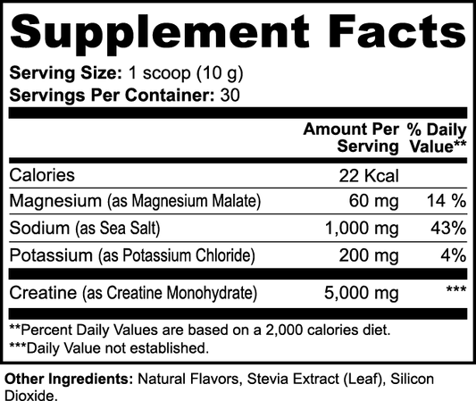 BurnRex Creatine Hydration Powder