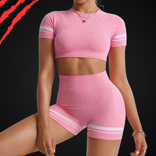 BurnRex Cheetah V-Back Set