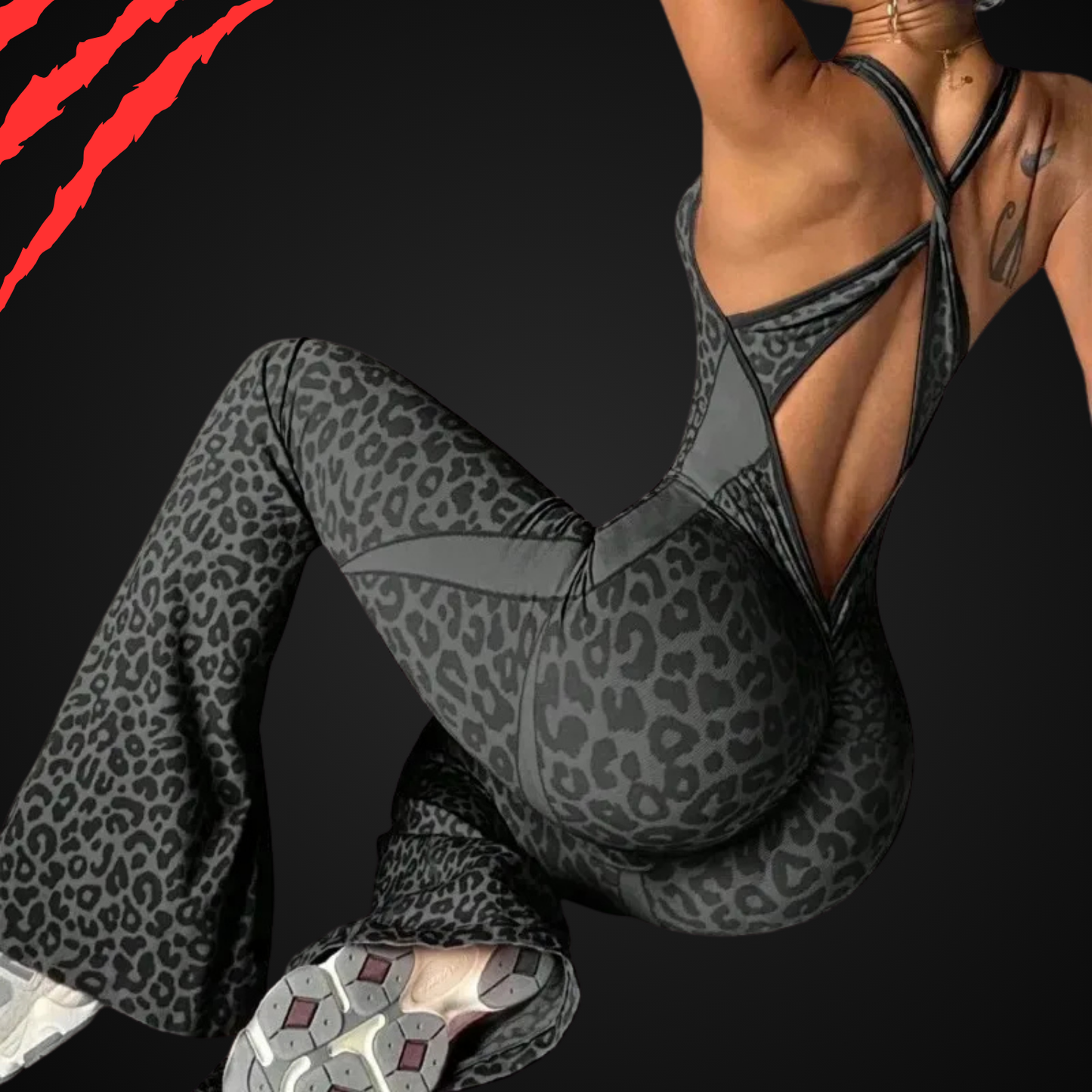 BurnRex Cheetah Chase Jumpsuit