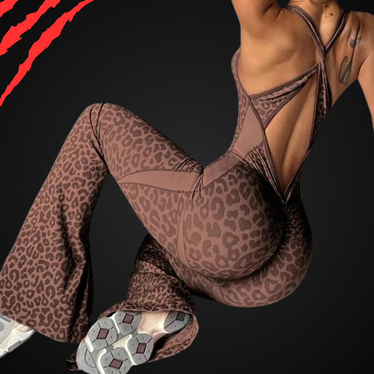 BurnRex Cheetah Chase Jumpsuit