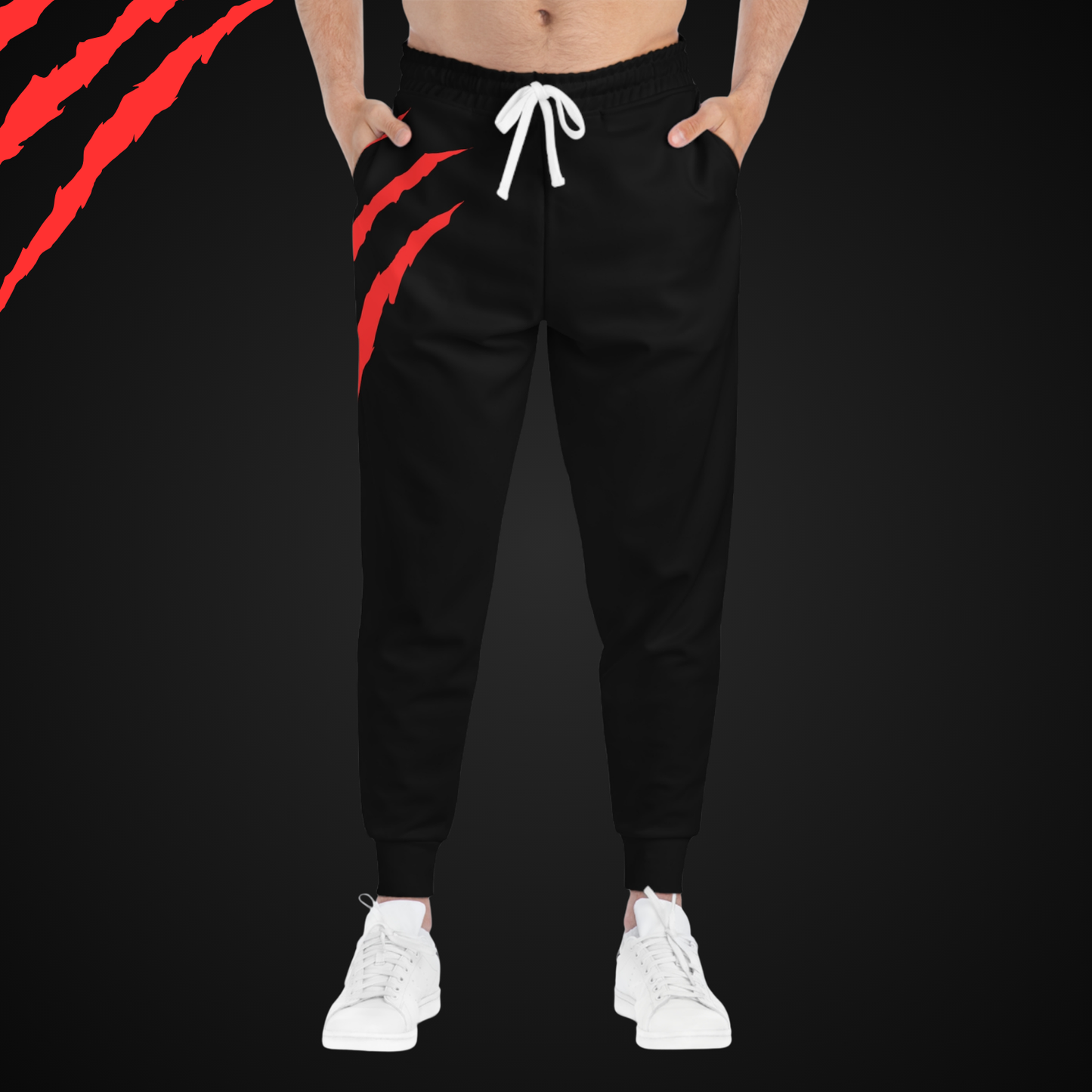 Men's Athletic Joggers (Black)