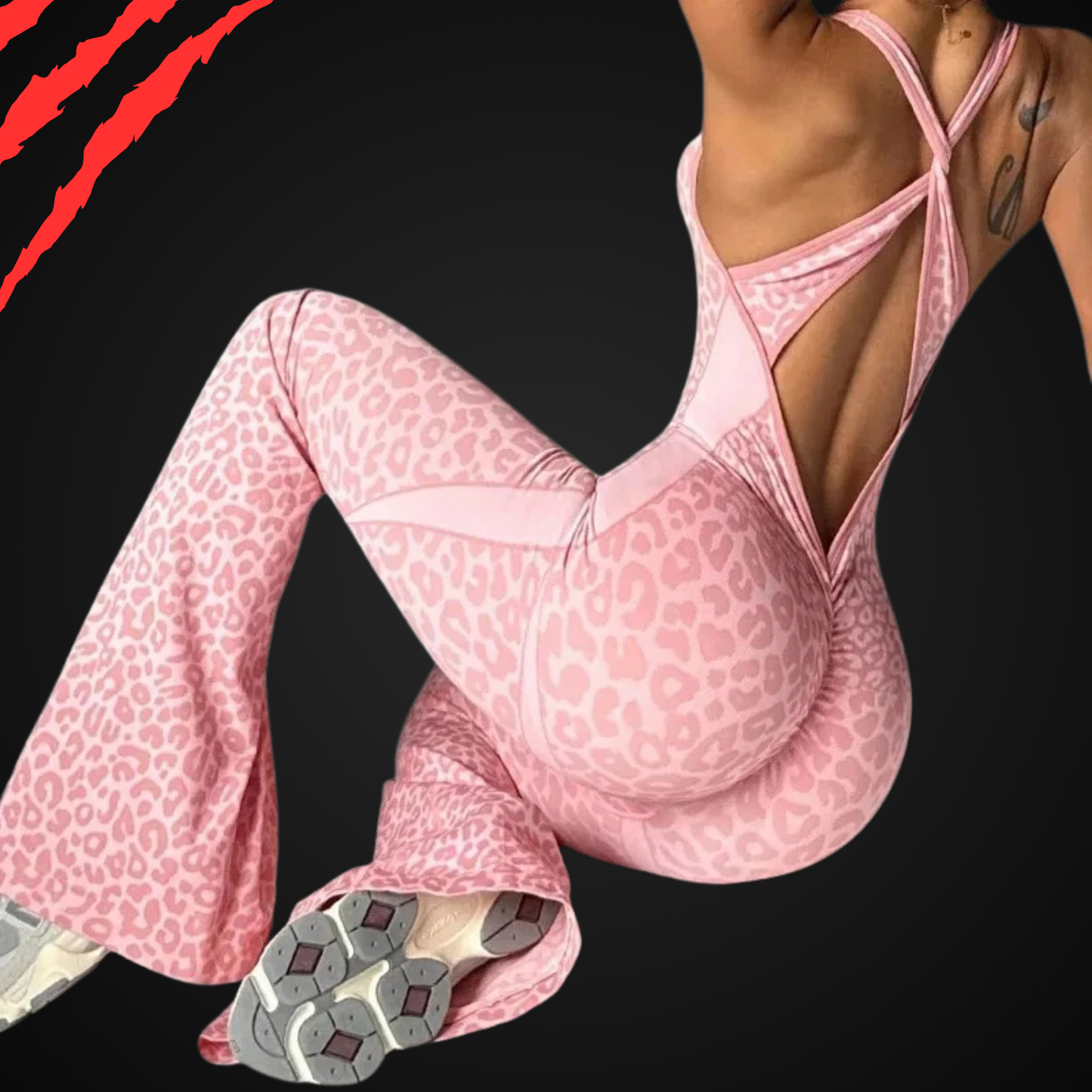BurnRex Cheetah Chase Jumpsuit