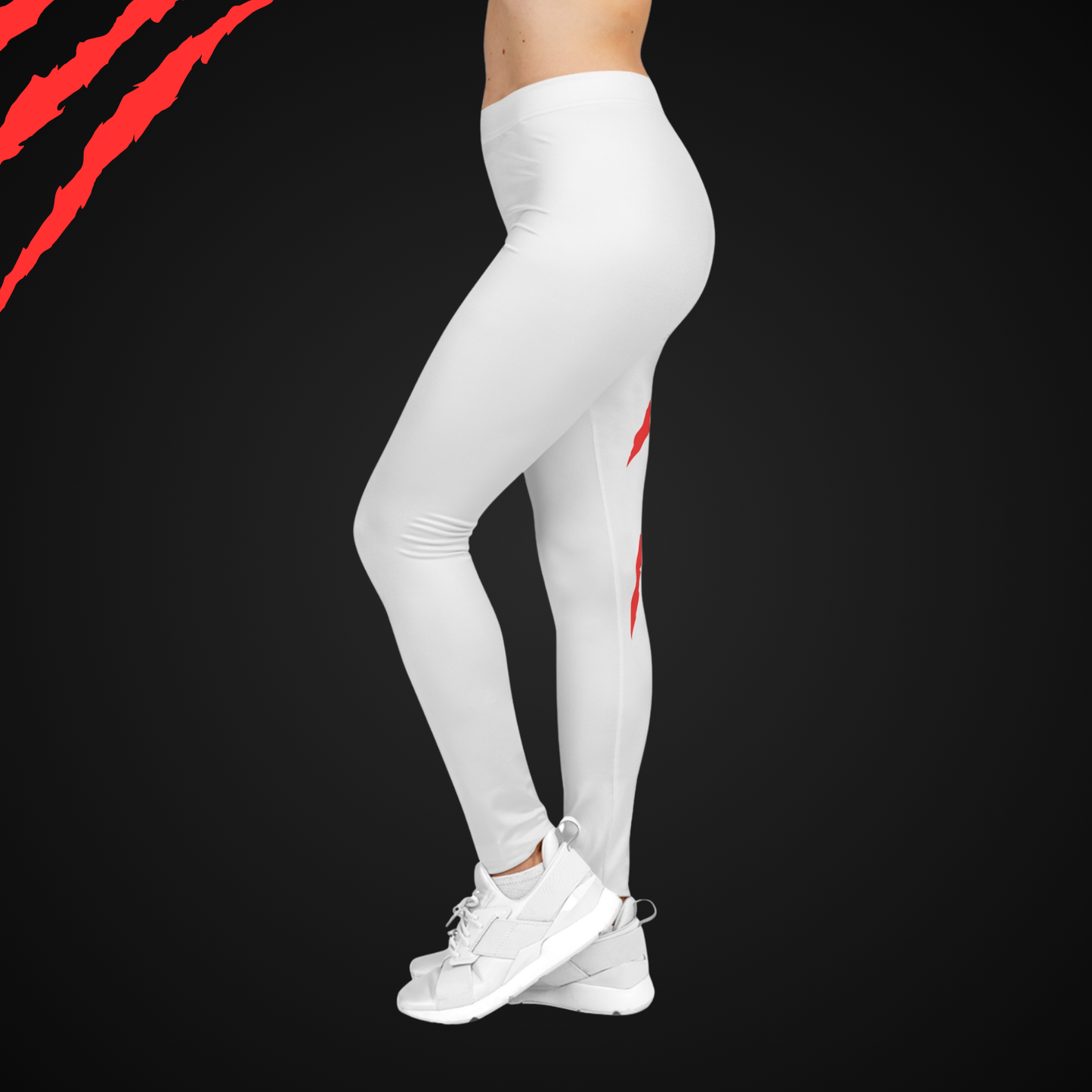 Slash Women's Casual Leggings (White)