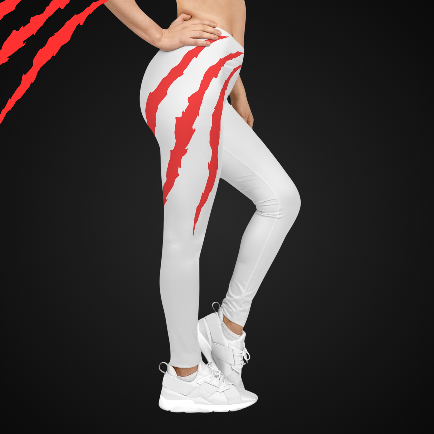Slash Women's Casual Leggings (White)