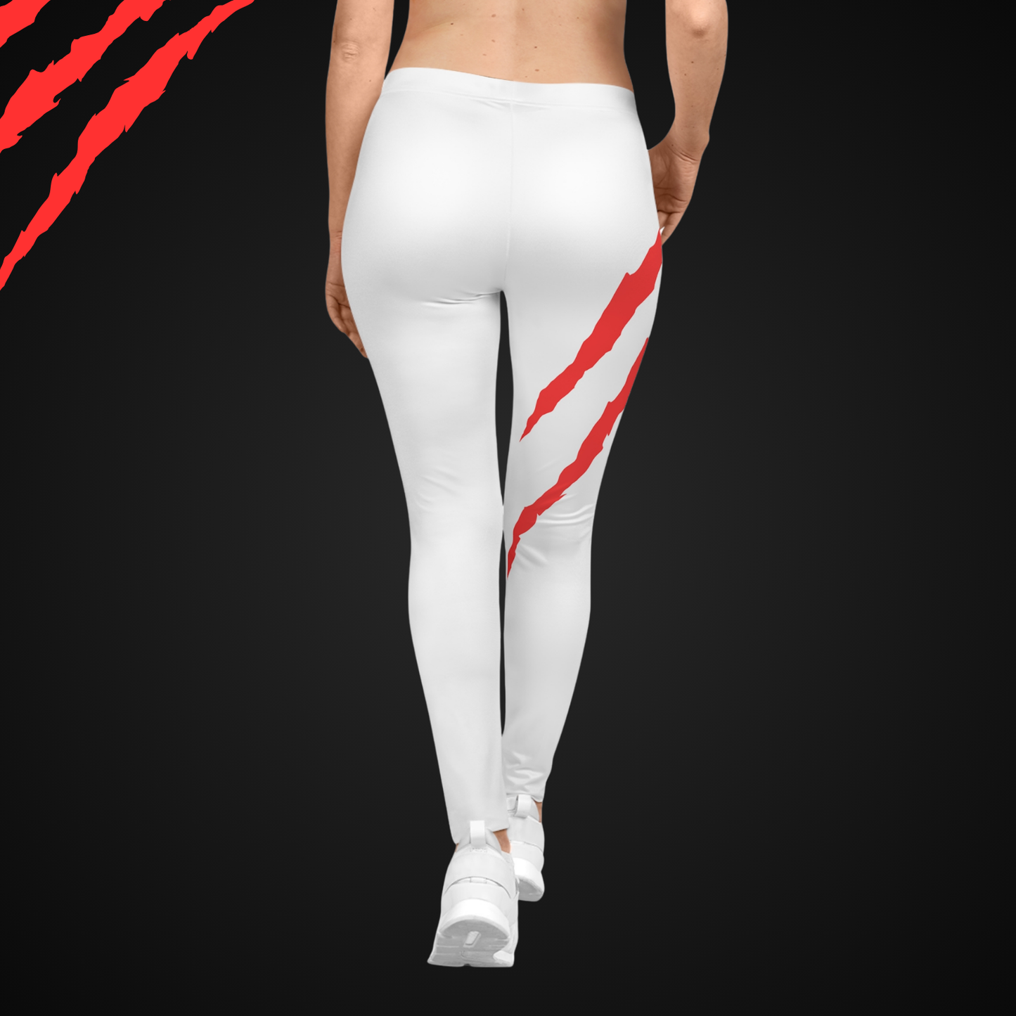 Slash Women's Casual Leggings (White)