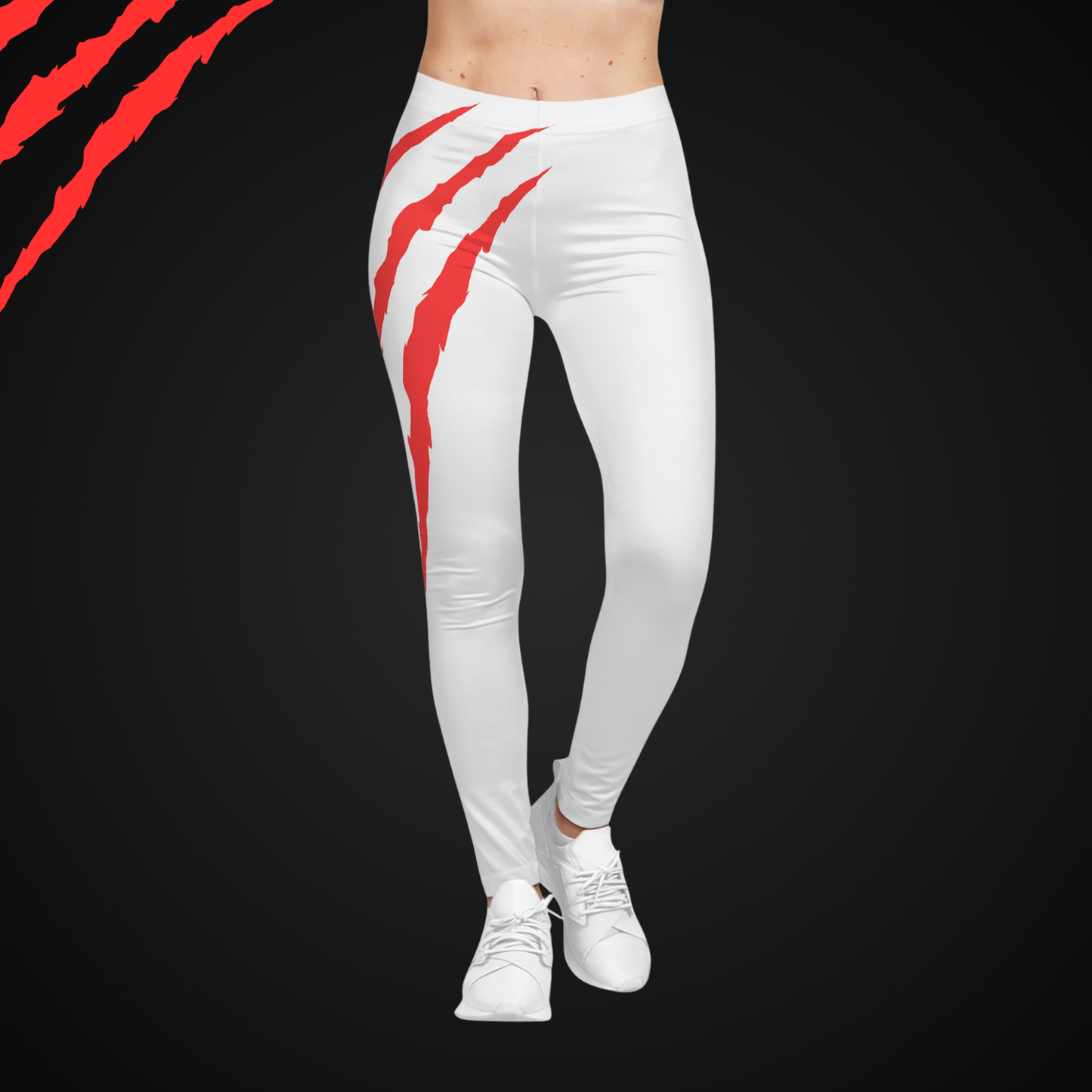 Slash Women's Casual Leggings (White)