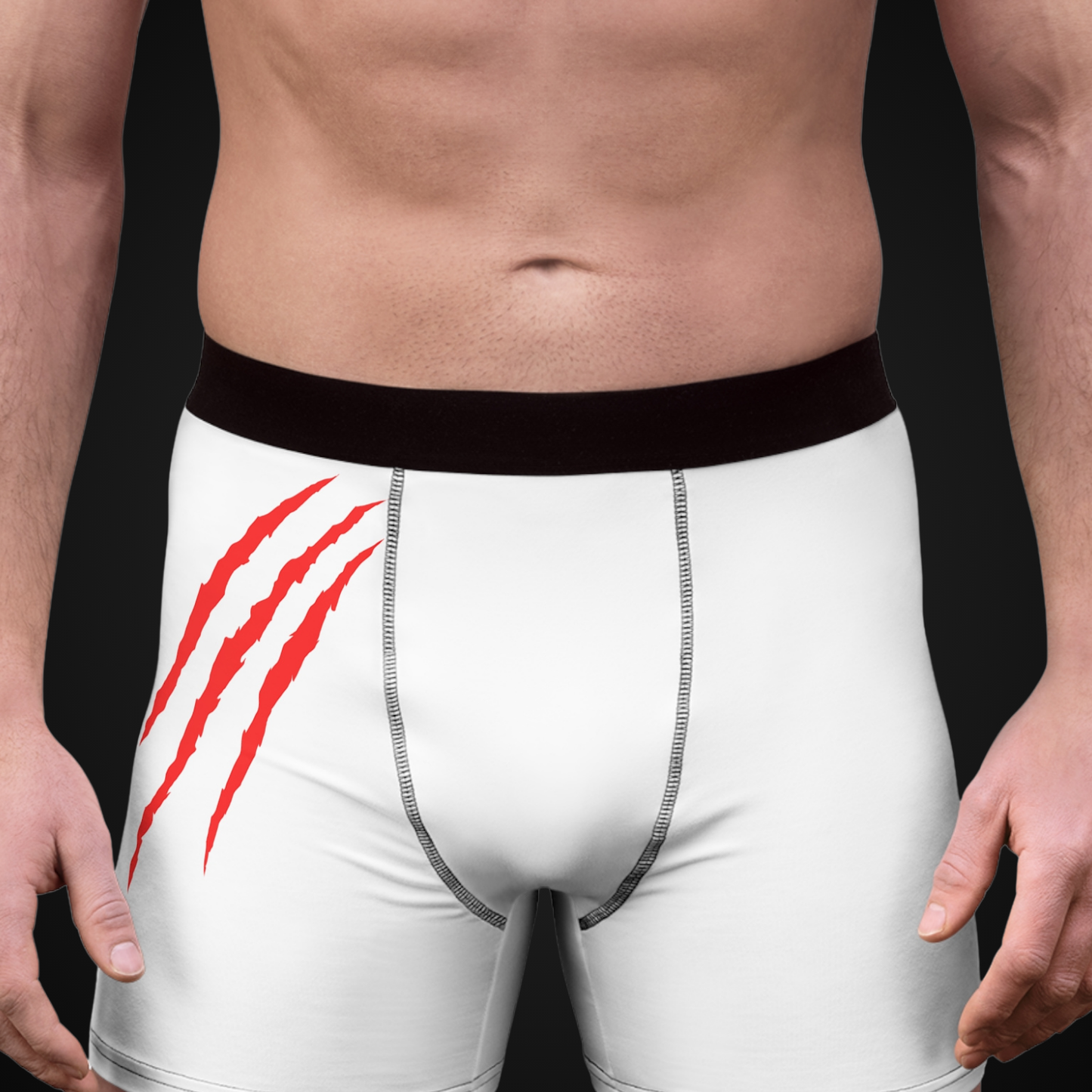 Slash Men's Boxer (White)