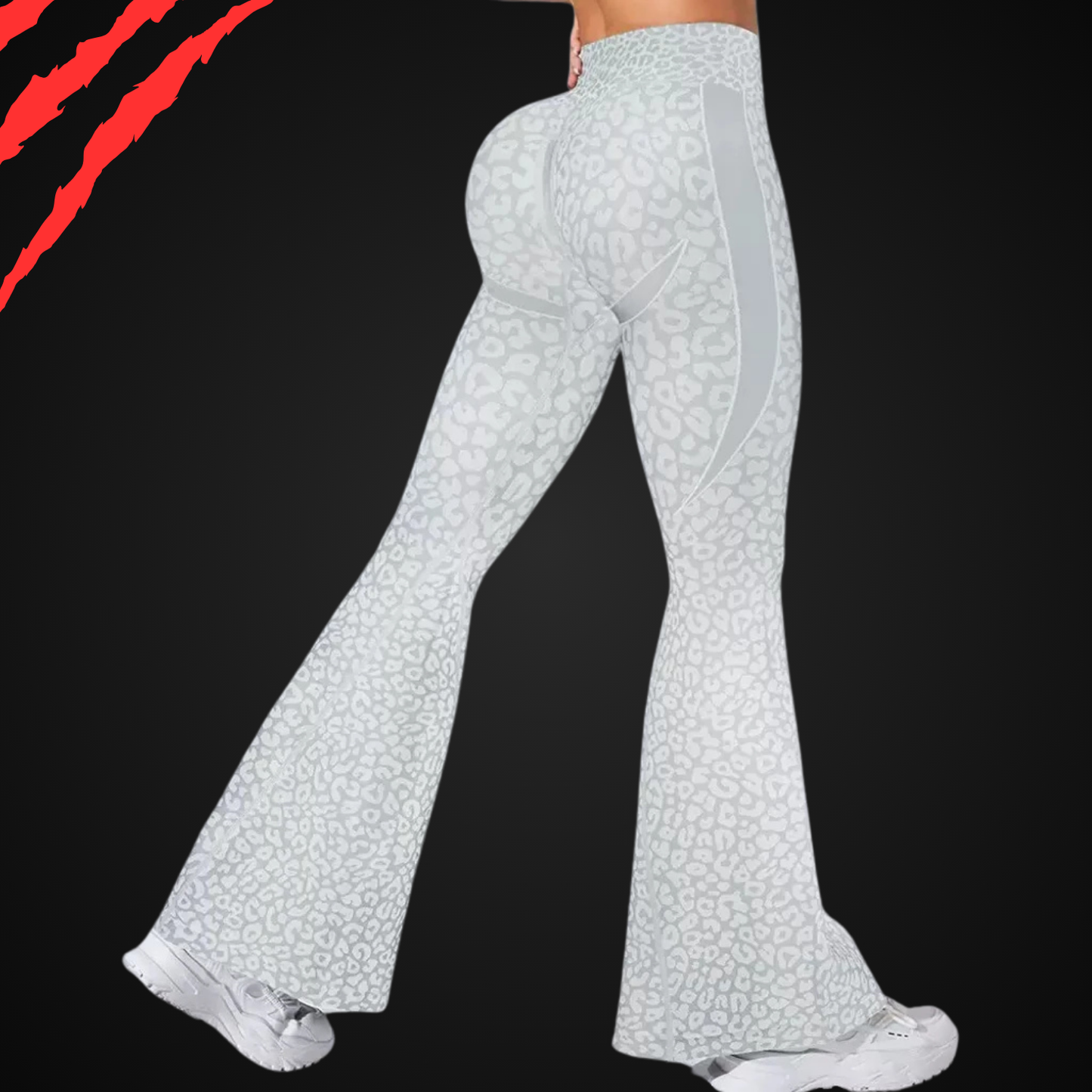 BurnRex Flare Cheetah Leggings
