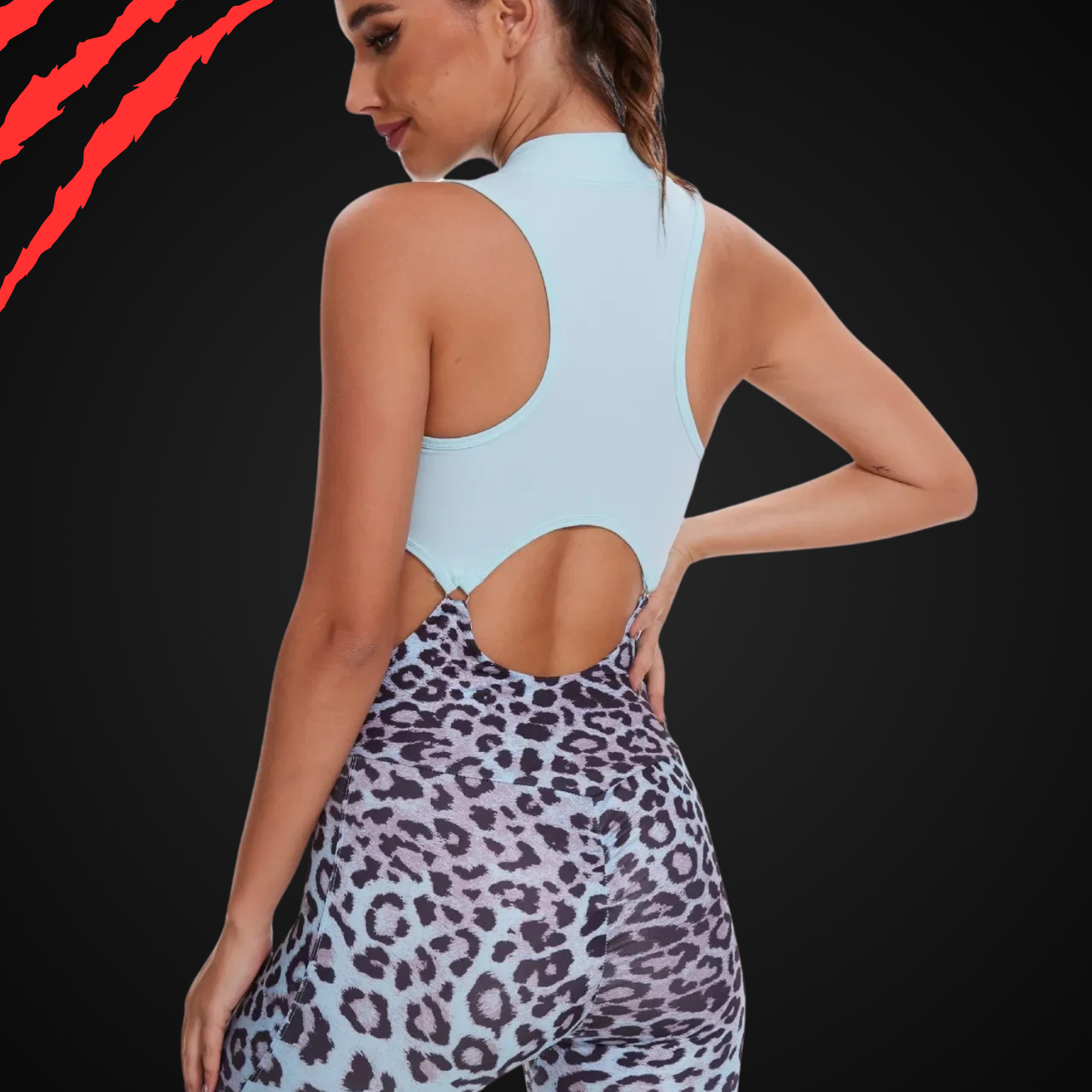 BurnRex Cheetah Chase One-Piece
