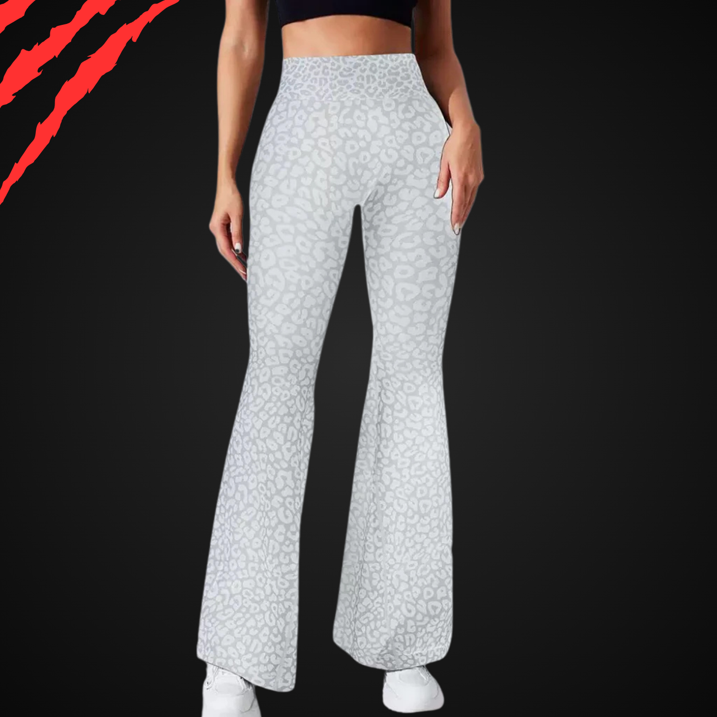 BurnRex Flare Cheetah Leggings